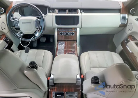 2016 Land Rover Range Rover Hse z USA, uszkodzony, nr VIN SALGS2PFXGA291571